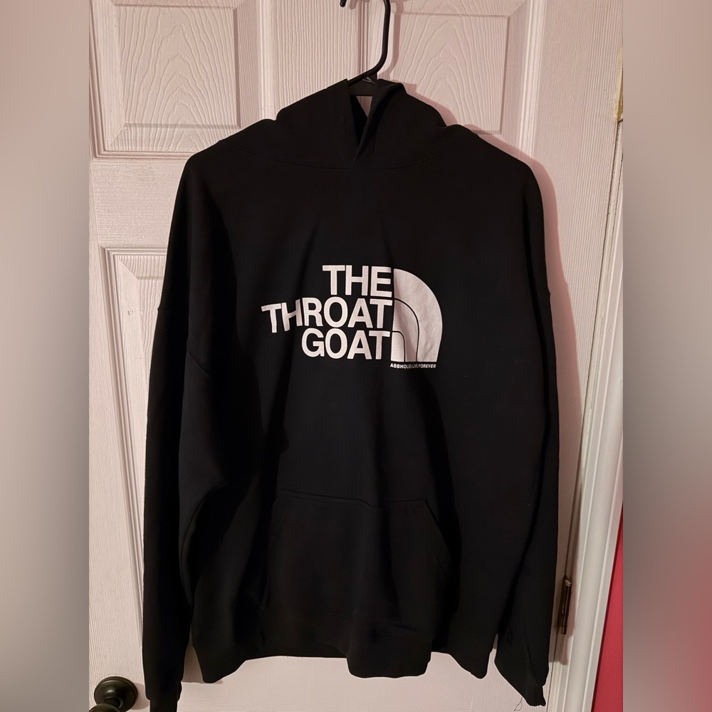 ASSHOLES LIVE FOREVER: THE THROAT GOAT HOODIE XL